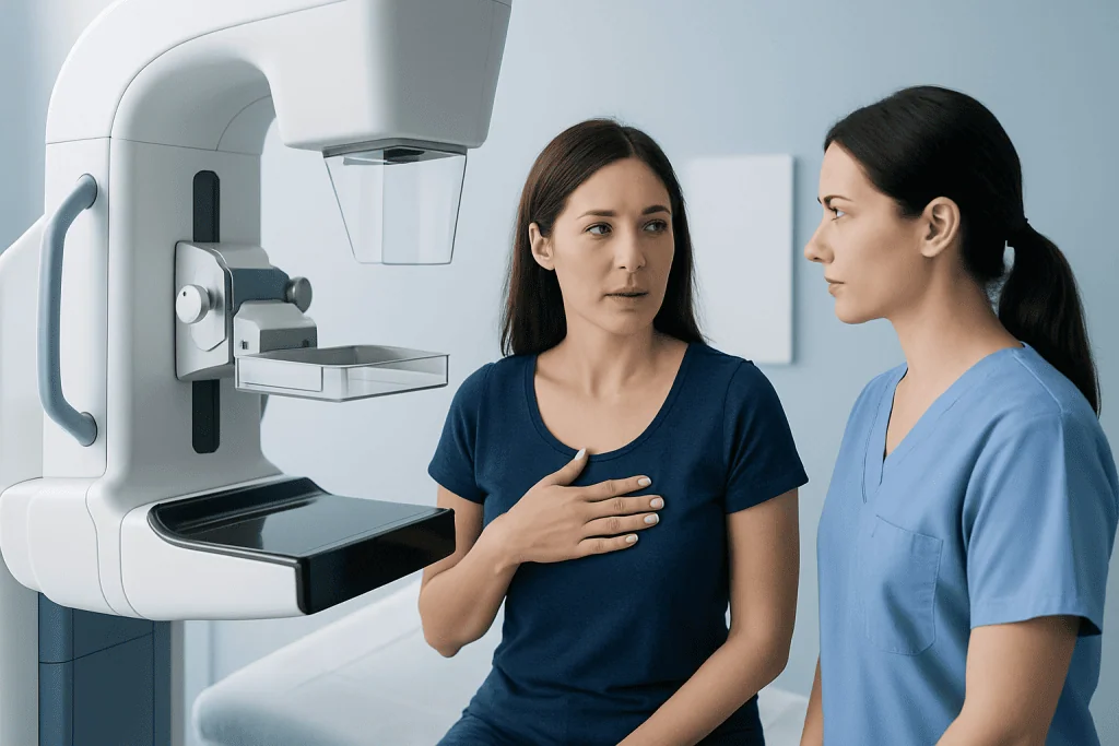 Symptoms — Accessory breast tissue