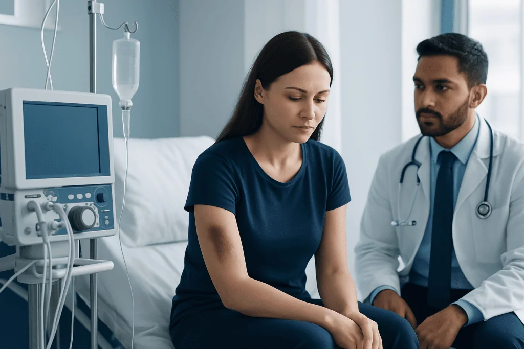 Symptoms — blood disorder bruising