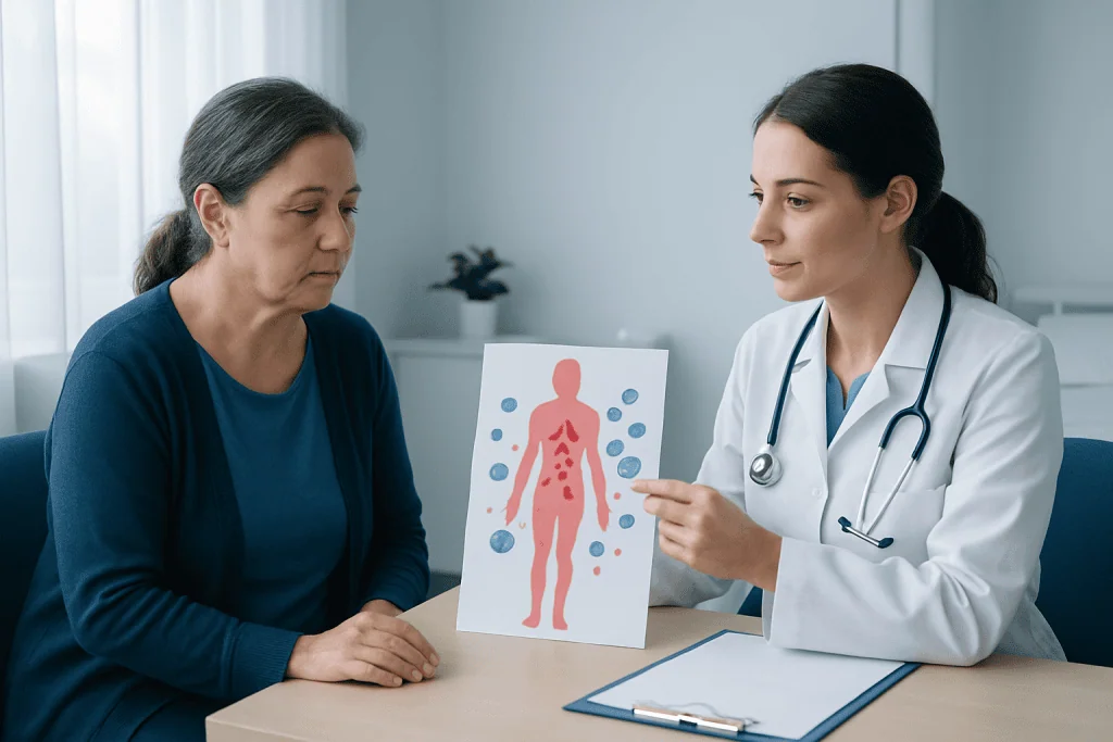 Symptoms — blood diseases