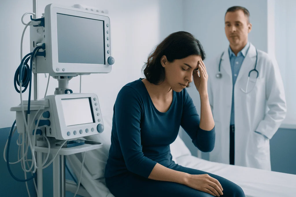 Symptoms — status migrainosus