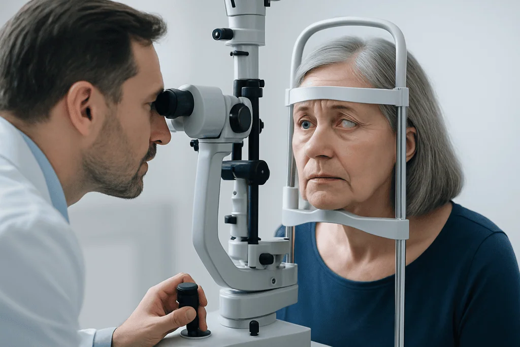 Symptoms — secondary cataract after surgery
