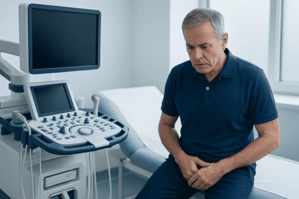 Symptoms — overactive bladder in men