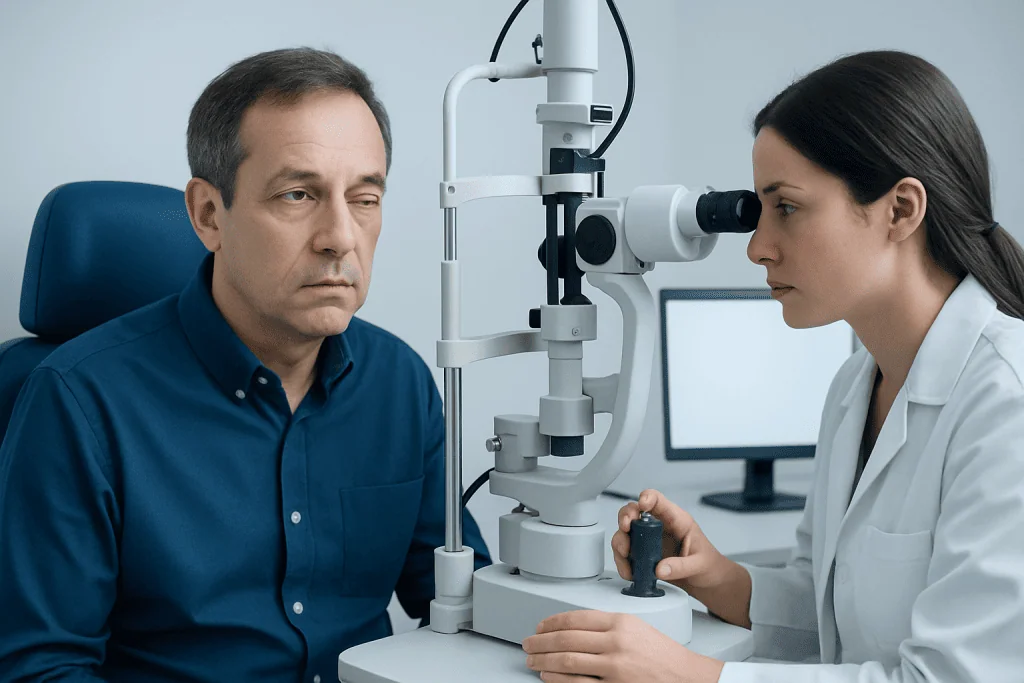 Symptoms — sixth nerve palsy