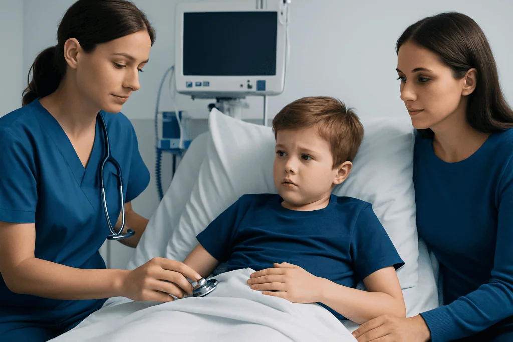 Symptoms and Belly Pain Signs in Children — Pediatric appendicitis