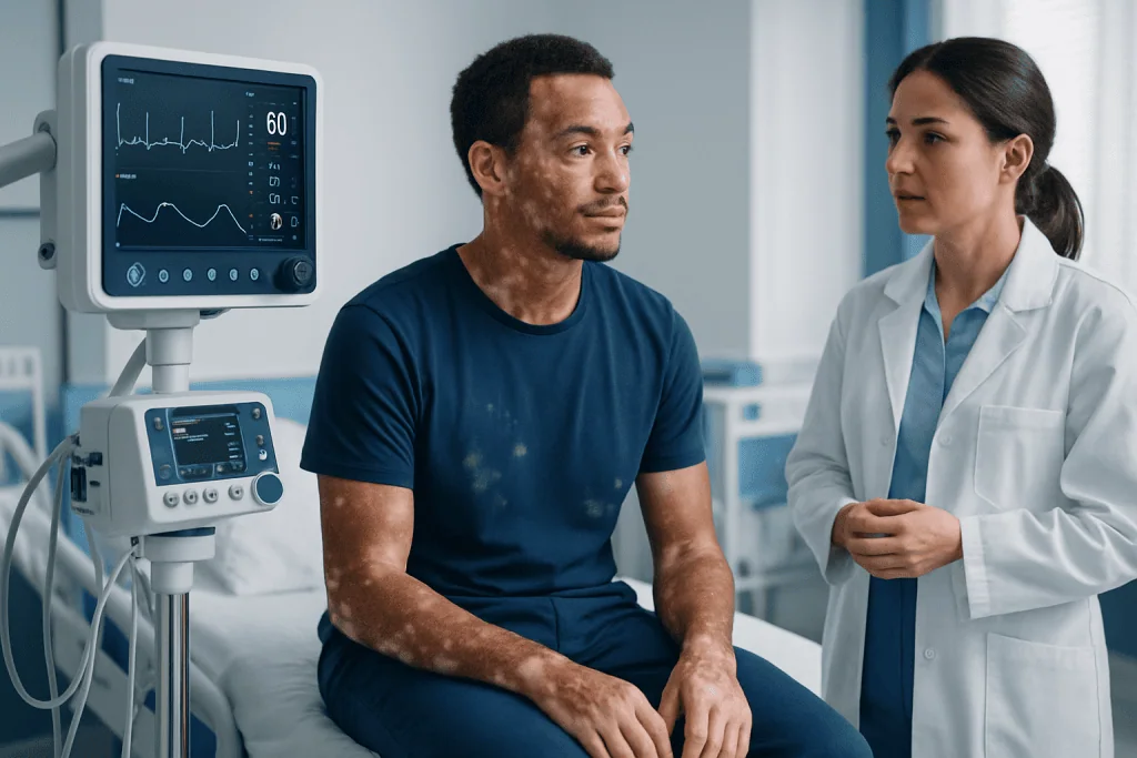 Symptoms and Common Signs — Vitiligo