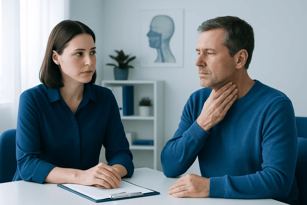 Symptoms and Daily Impact — Speech and swallowing rehabilitation