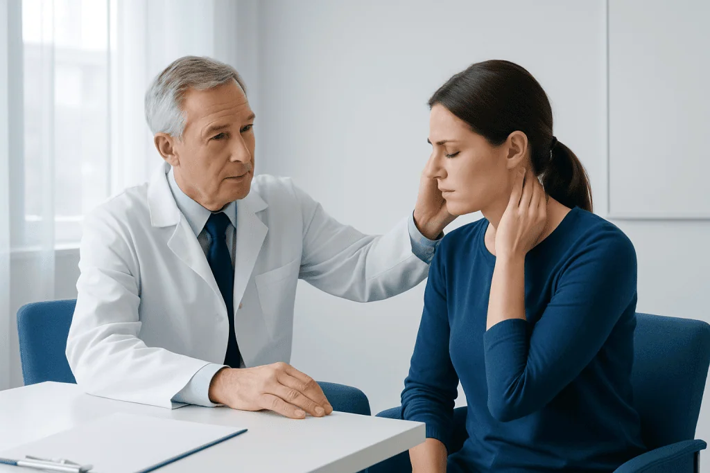 Symptoms and findings that can lead to evaluation — mastoid surgery