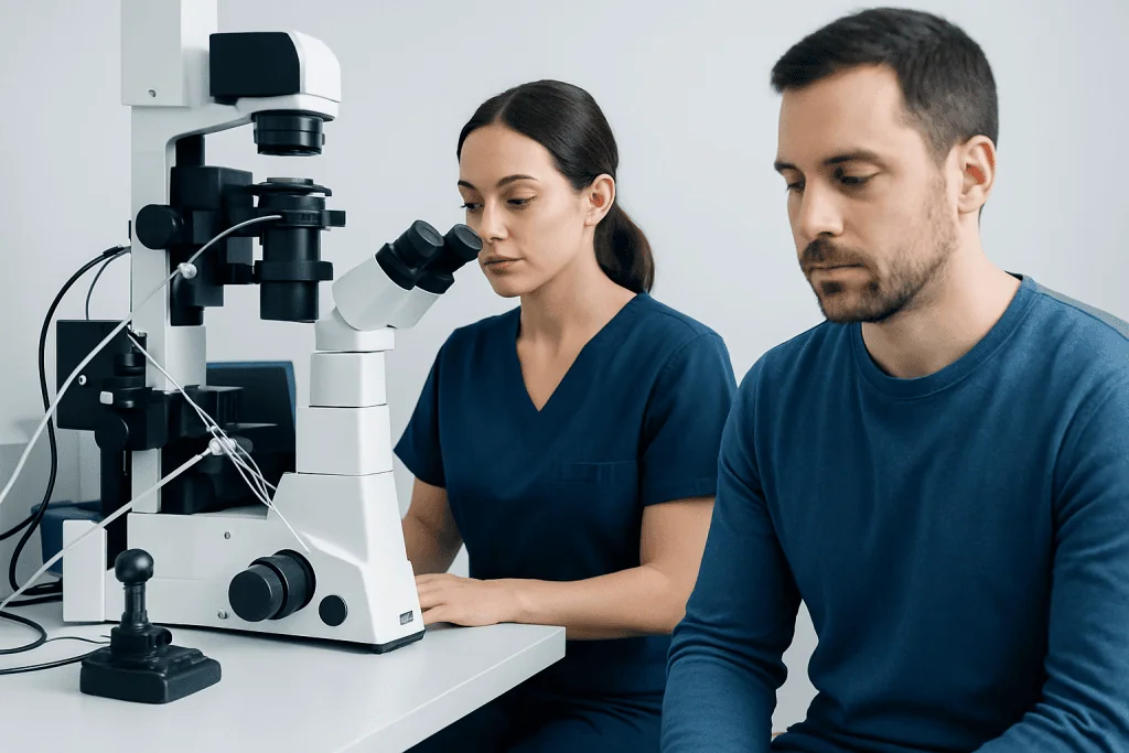 Symptoms and How Low Sperm Count Is Found — IVF with low sperm count