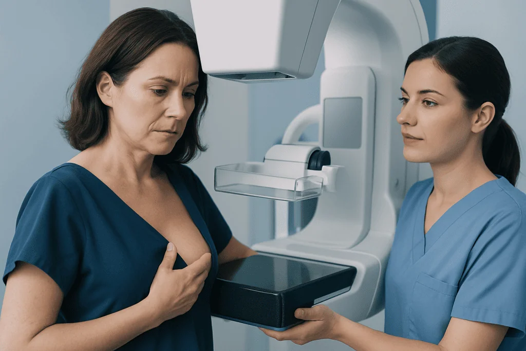 Symptoms and patterns to notice — breast pain in women