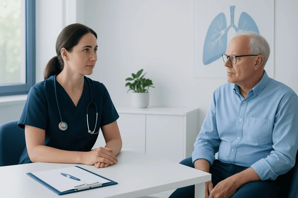 Symptoms and personal risk factors that influence the decision — lung nodule biopsy