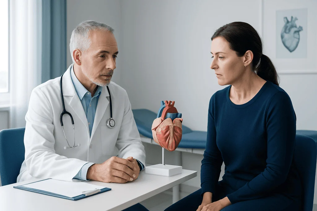 Symptoms and Risks Linked to Triple-Vessel Disease — coronary artery bypass surgery