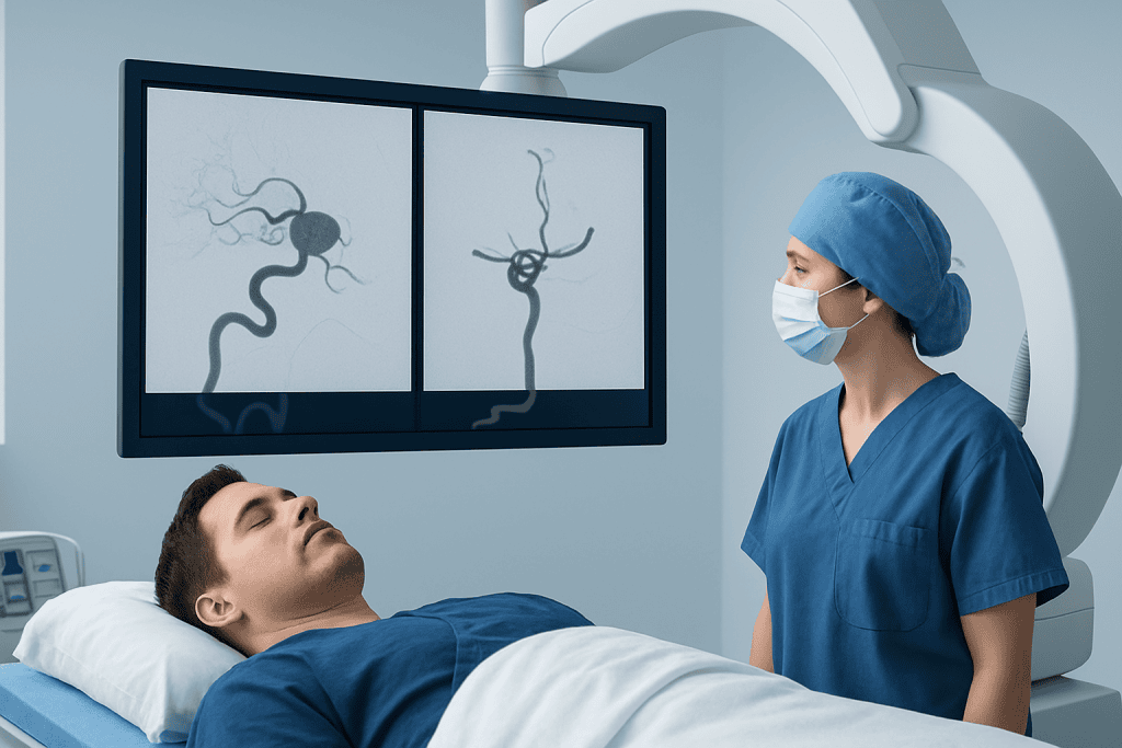 Symptoms and Rupture Warning Signs — brain aneurysm coiling vs clipping
