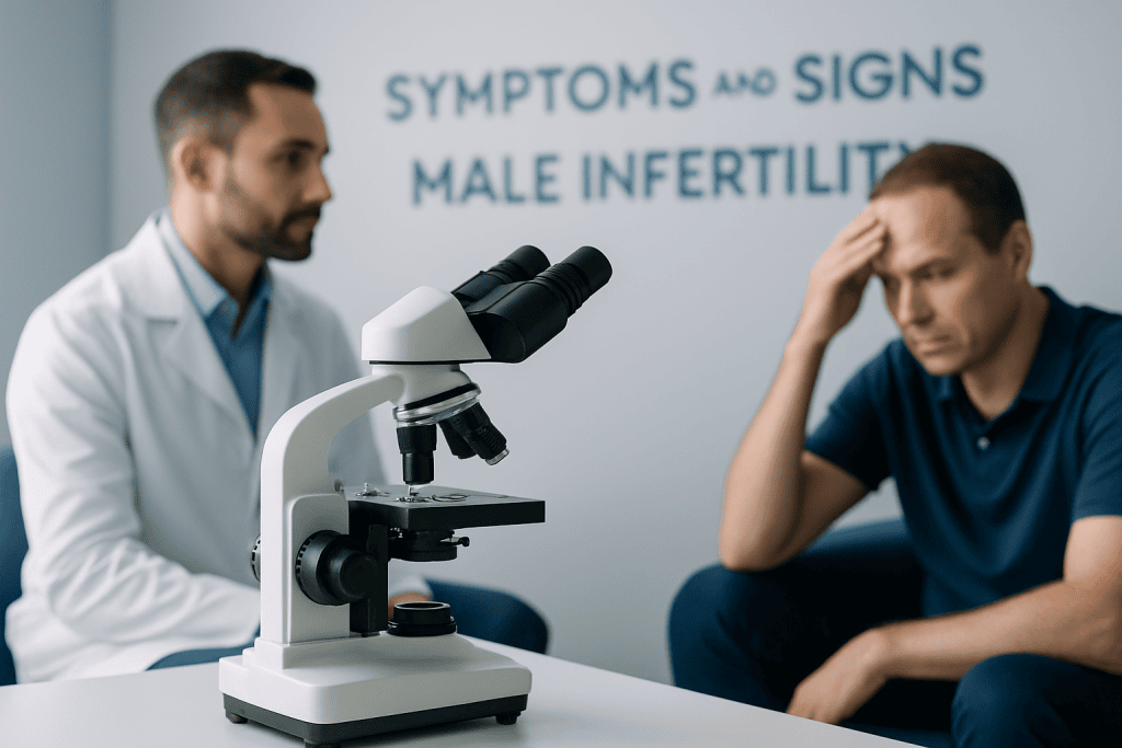 Symptoms and Signs — male infertility