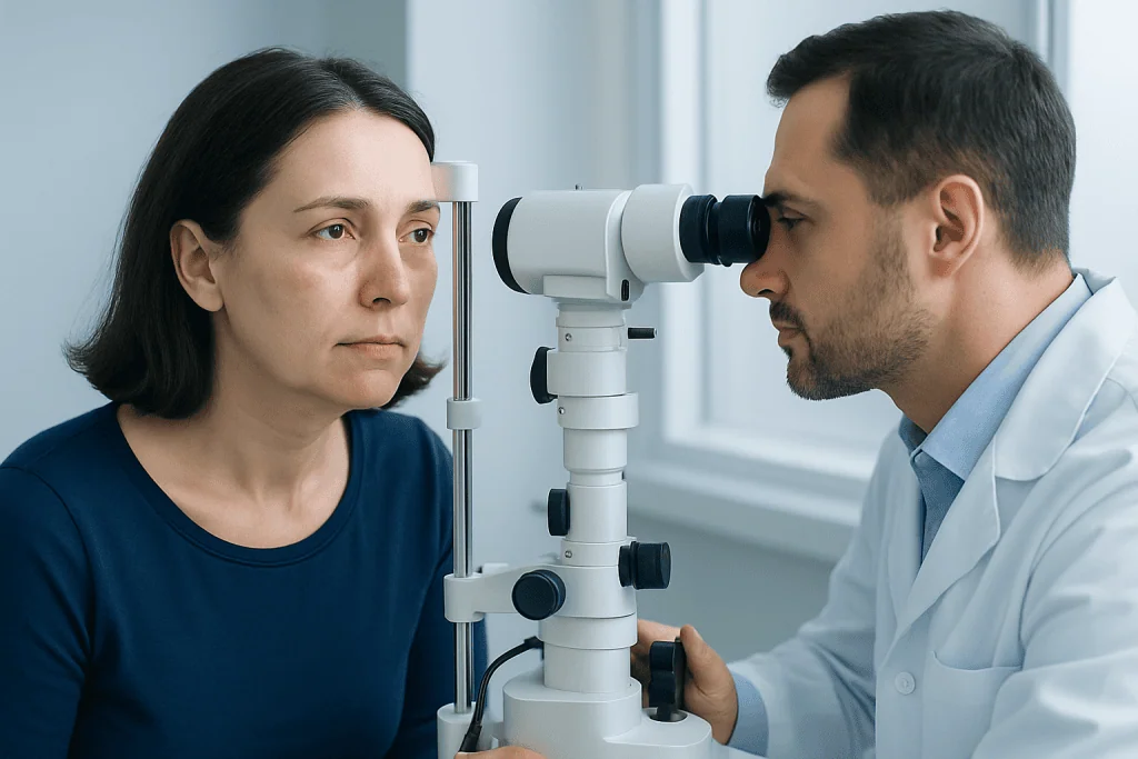 Symptoms and Signs — Pterygium