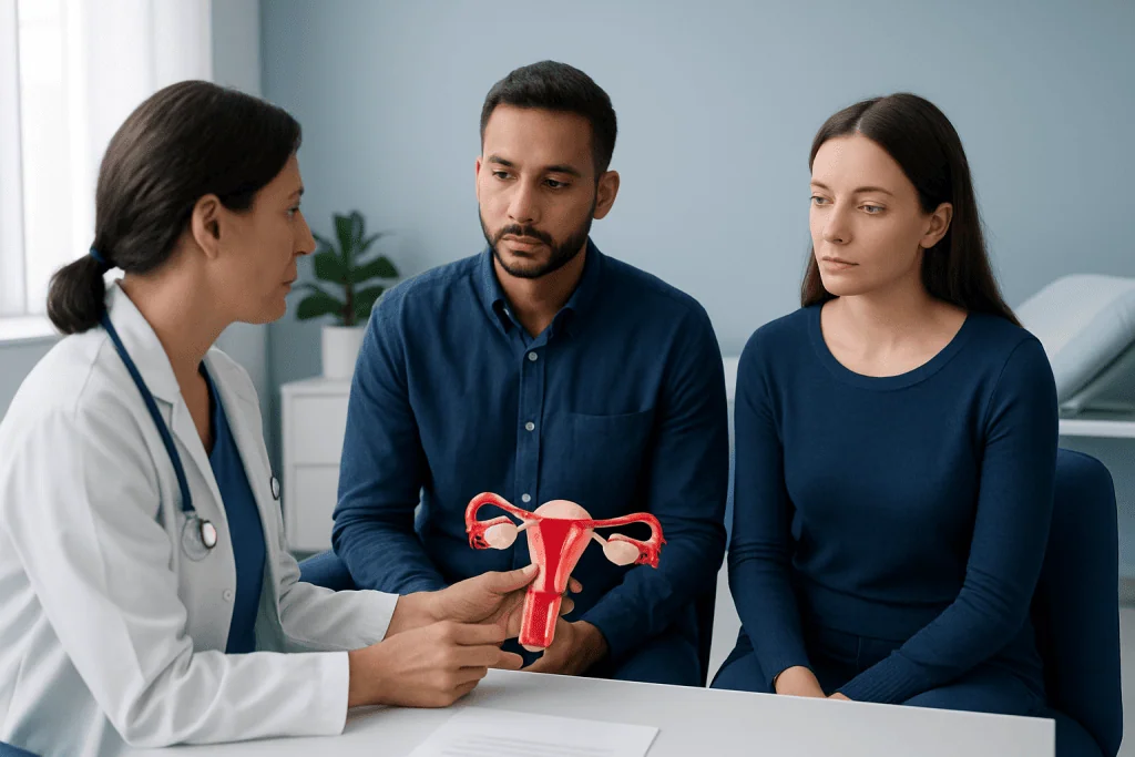 Symptoms and Signs — Hydrosalpinx before IVF