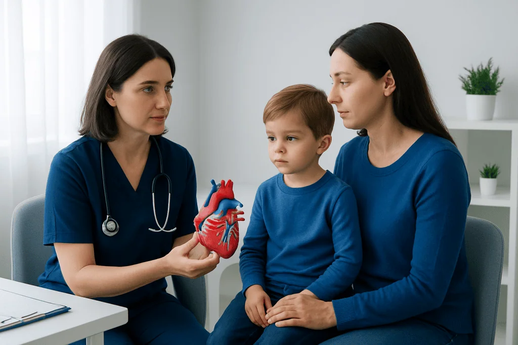 Symptoms and Signs in Babies and Children — congenital heart disease in children