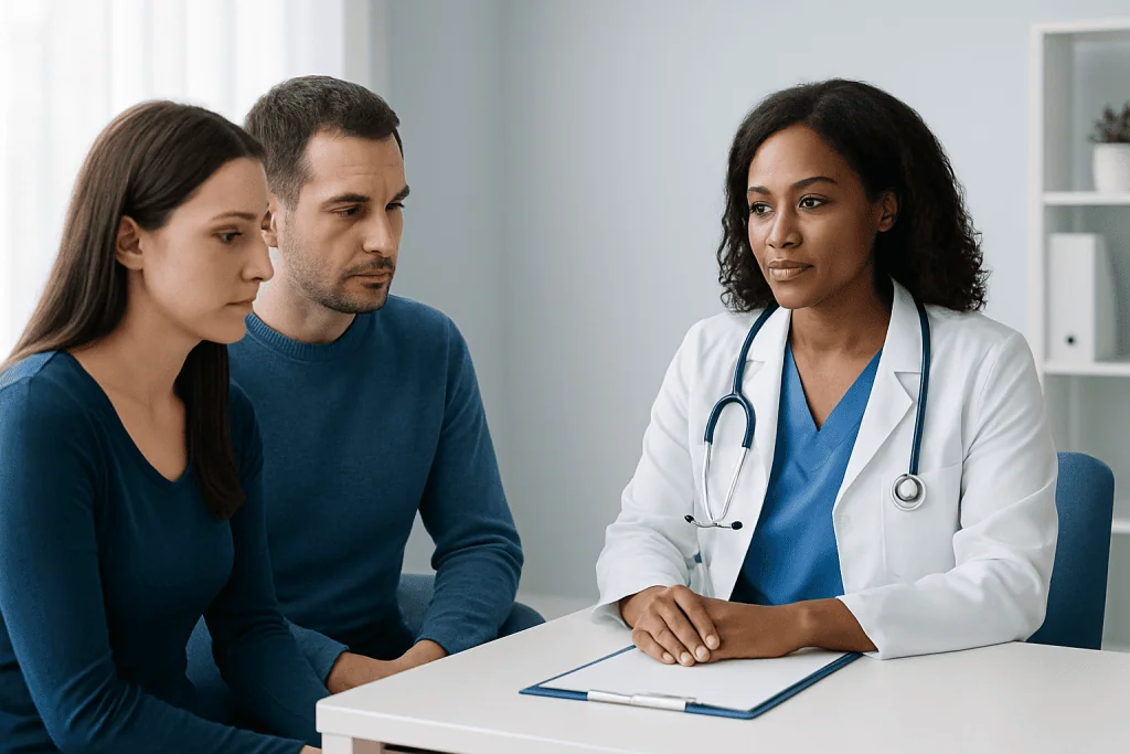 Symptoms and signs of a hormone-related fertility problem — reproductive endocrinology
