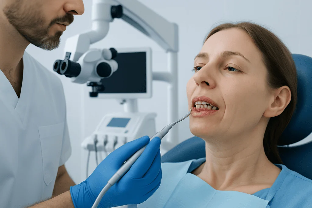 Symptoms and Signs of Receding Gums — gum recession treatment
