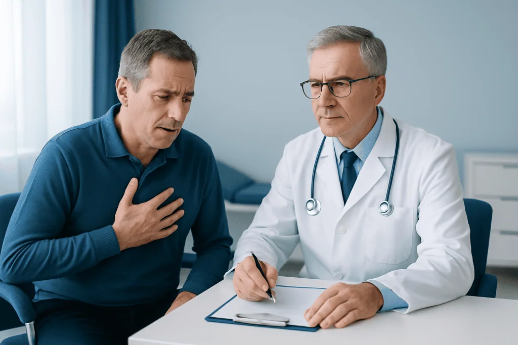 Symptoms and Signs That May Lead to Evaluation — Coronary Bypass Surgery for Chronic Total Occlusion