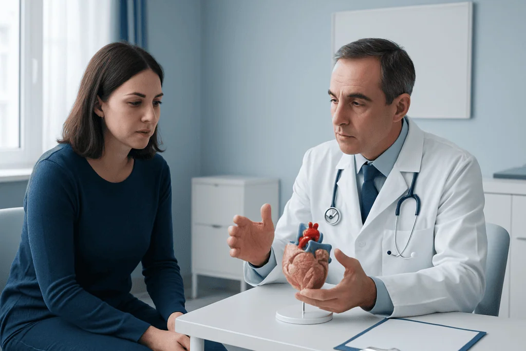 Symptoms and Signs That May Occur — heart murmur