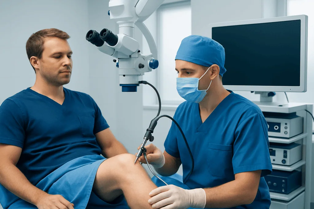 Symptoms and signs that may suggest a significant tear — meniscus tear surgery