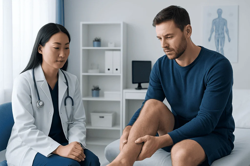 Symptoms and Warning Signs — Ankle Sprain