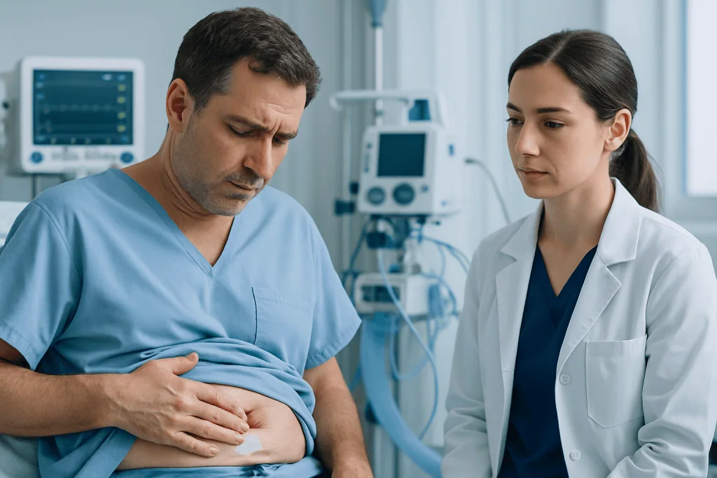 Symptoms and Warning Signs — Wound Opening After Surgery