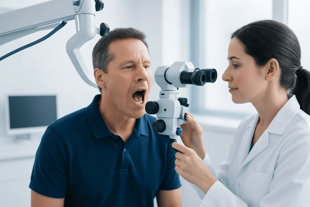 Symptoms and Warning Signs — oral cancer