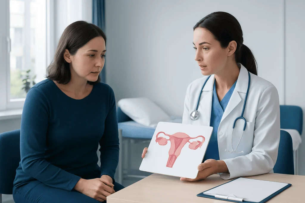 Symptoms and Warning Signs — ovarian cyst removal