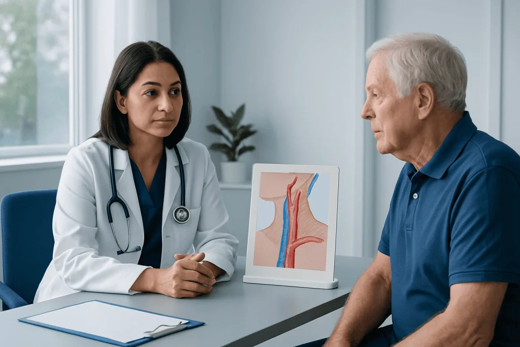 Symptoms and Warning Signs of Carotid Artery Disease — Carotid artery stenting