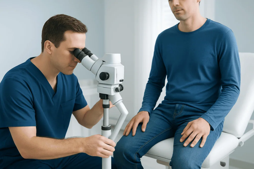 Symptoms and What Male Genital Warts Look Like — Male genital warts