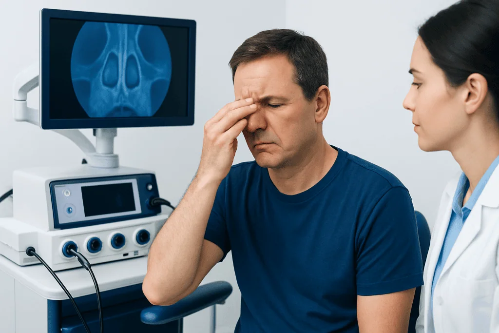 Symptoms of a Deviated Septum — Deviated septum