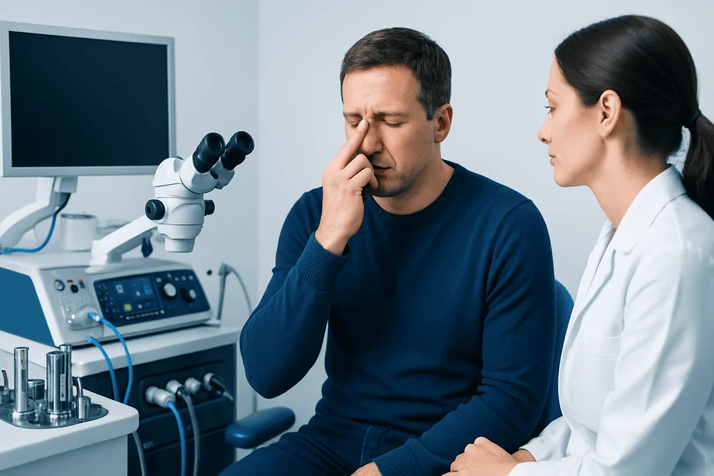 Symptoms of a Deviated Septum — Deviated Septum
