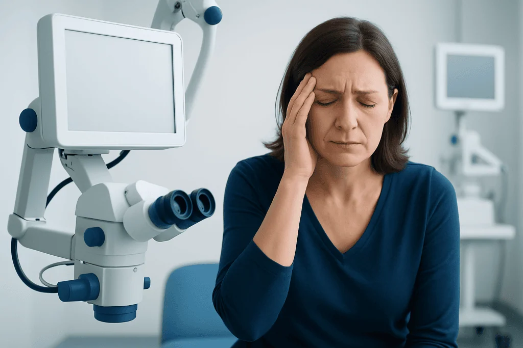 Symptoms of a migraine attack — migraine relief