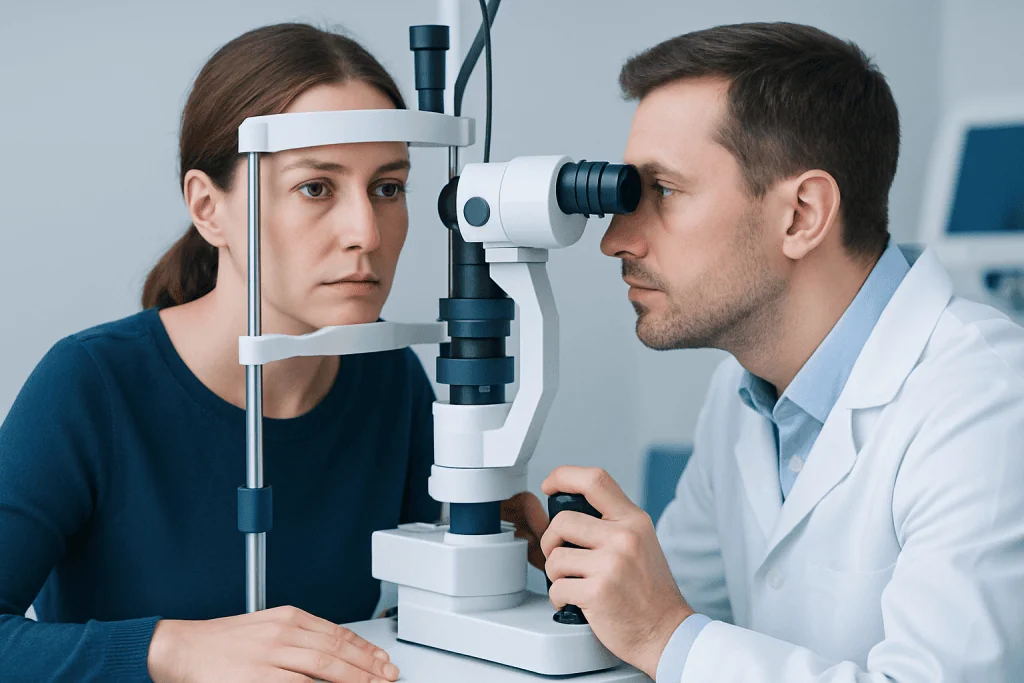 Symptoms of Blepharitis — Blepharitis