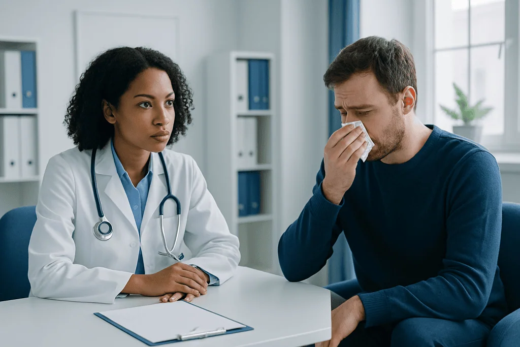 Symptoms of infectious disease — infectious disease
