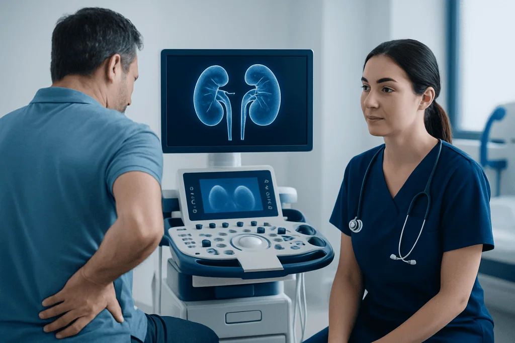 Symptoms of kidney stones — kidney stones