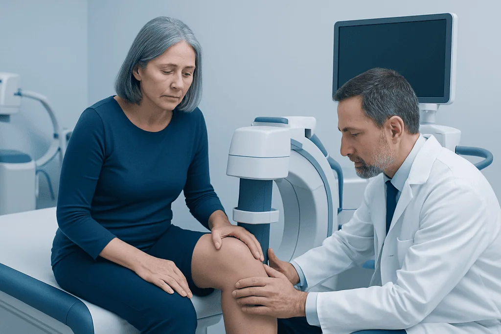 Symptoms of Knee Osteoarthritis — Knee osteoarthritis