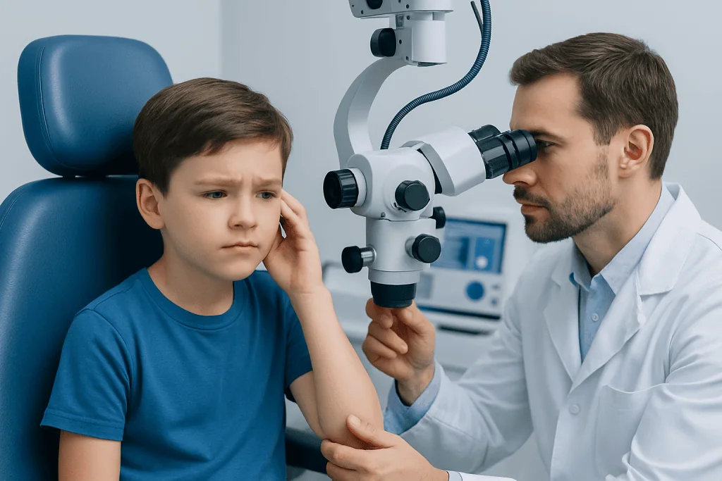 Symptoms of Middle Ear Infection — Middle Ear Infection
