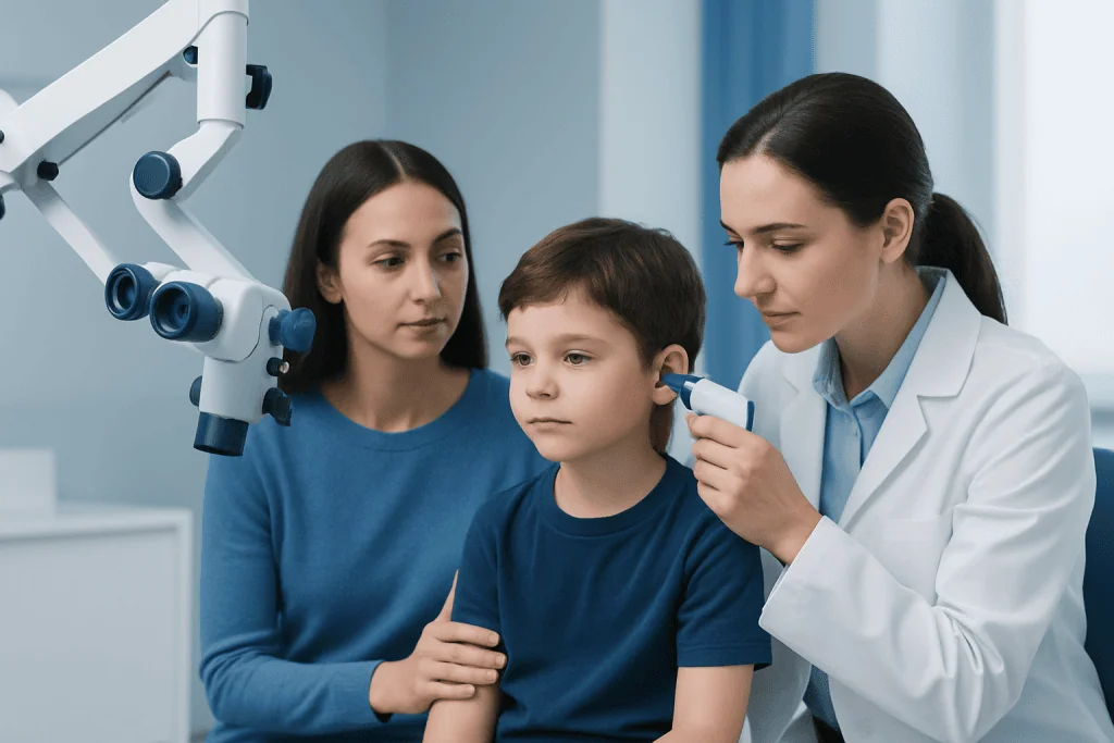 Symptoms of Otitis Media in Children — Otitis Media