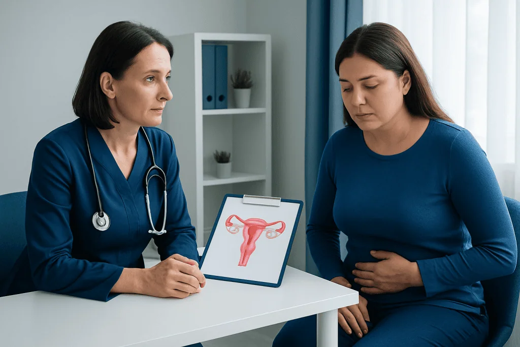 Symptoms of Ovarian Cysts — ovarian cysts