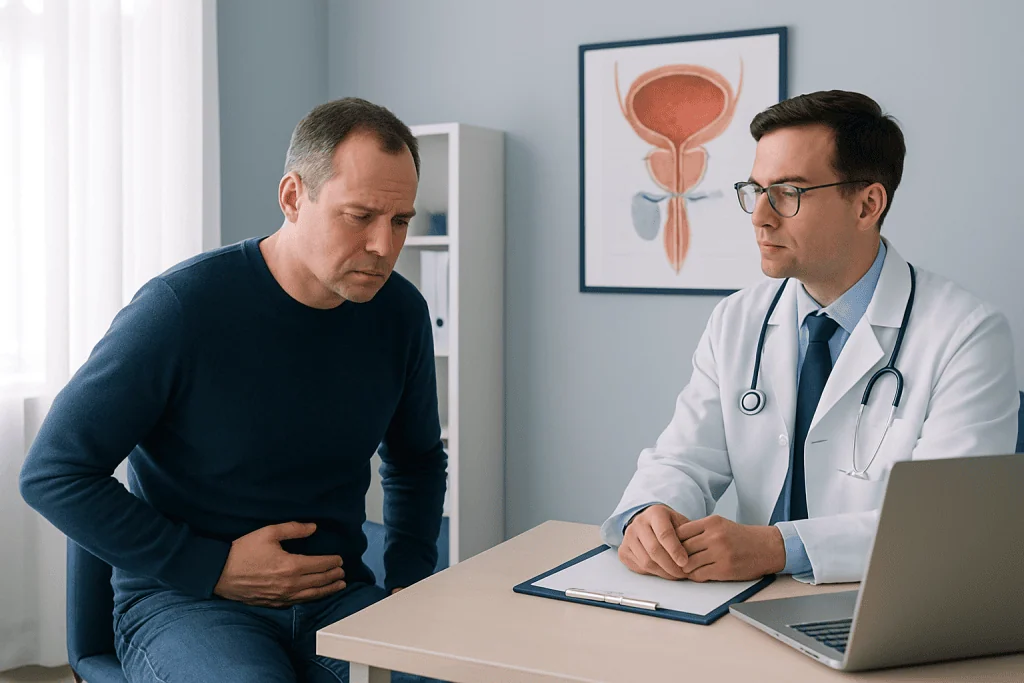 Prostatitis: Pelvic Pain, Urinary Symptoms, and Treatment 3 Symptoms of Prostatitis — Prostatitis