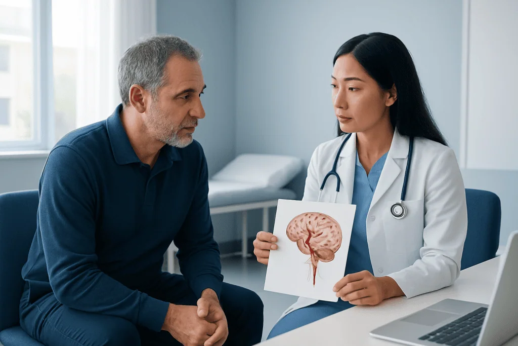 Symptoms: Screening vs. Urgent Warning Signs — brain aneurysm screening