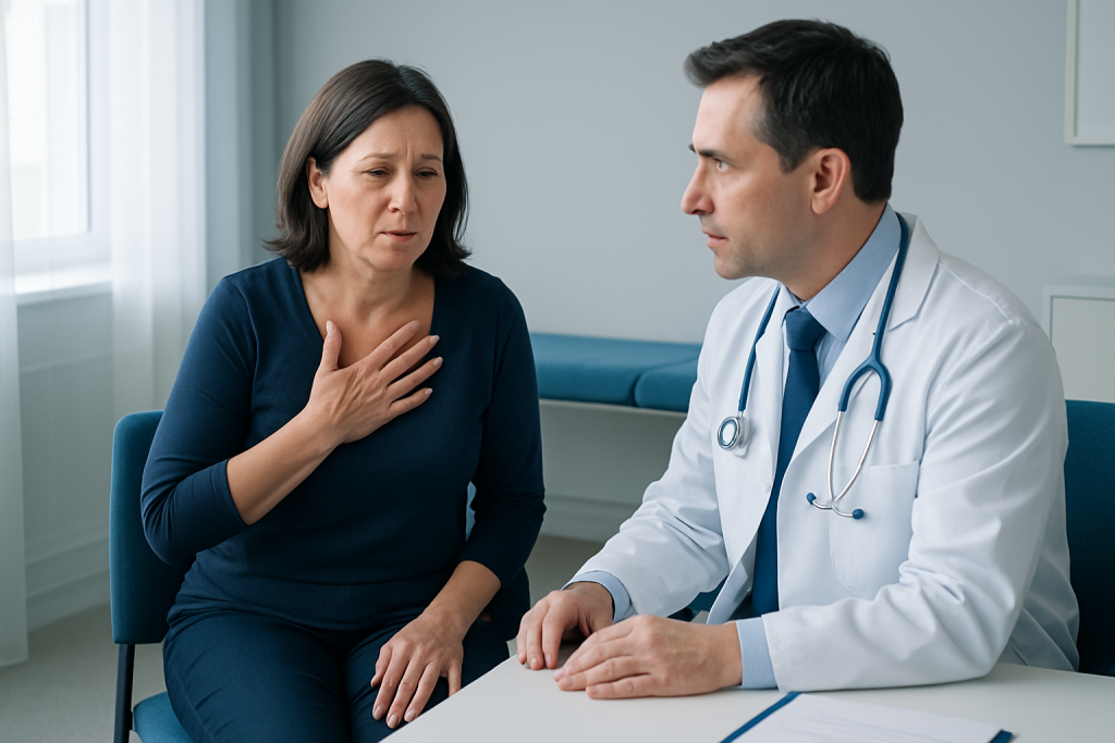 Symptoms That May Happen Alongside Breathlessness — shortness of breath