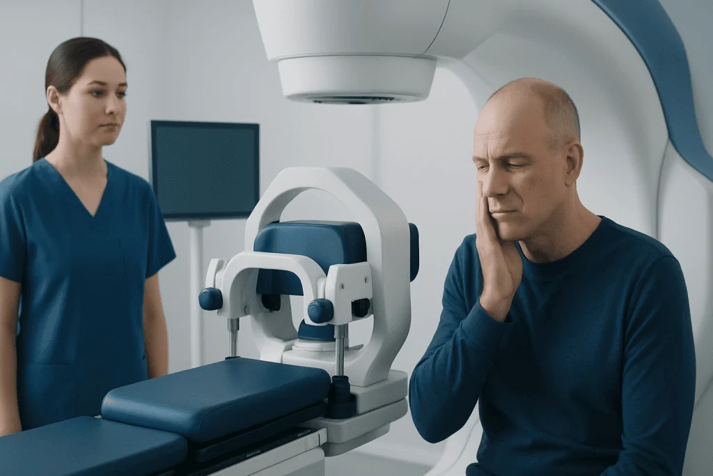 Symptoms that may lead to treatment evaluation — stereotactic radiosurgery for trigeminal neuralgia