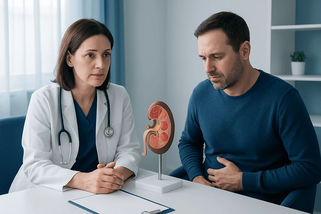 Symptoms that may suggest a complication — kidney transplant risks and side effects