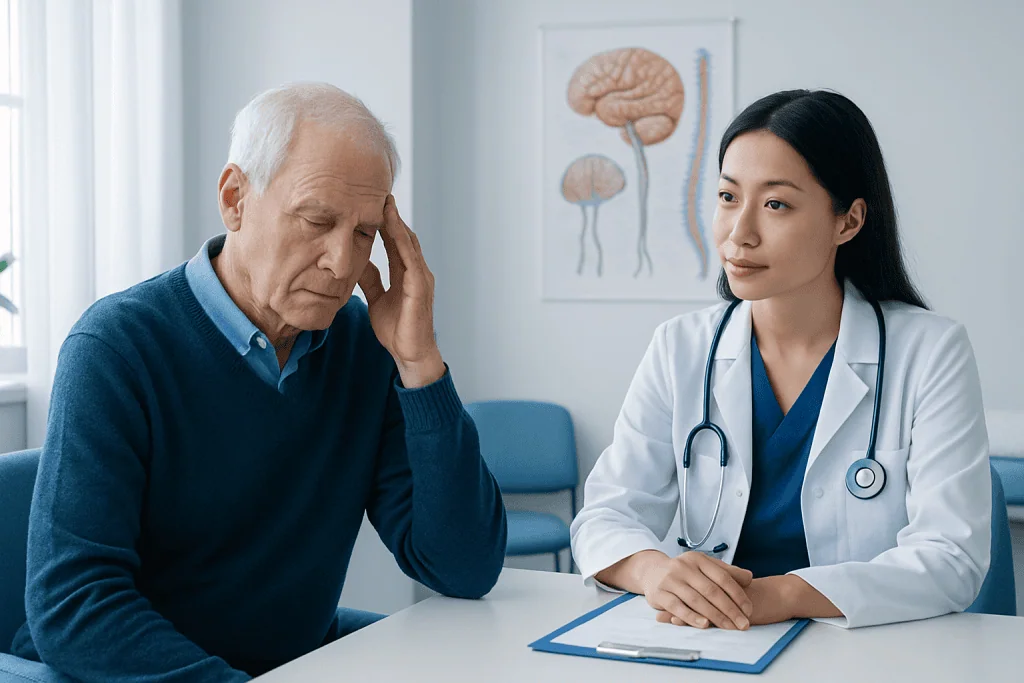 Symptoms that may suggest a neurological problem in older adults — geriatric neurology