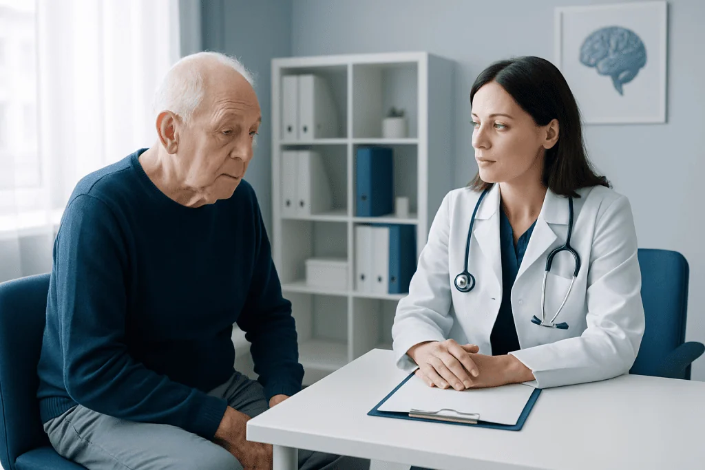 Symptoms that may suggest specialist evaluation — geriatric neurology