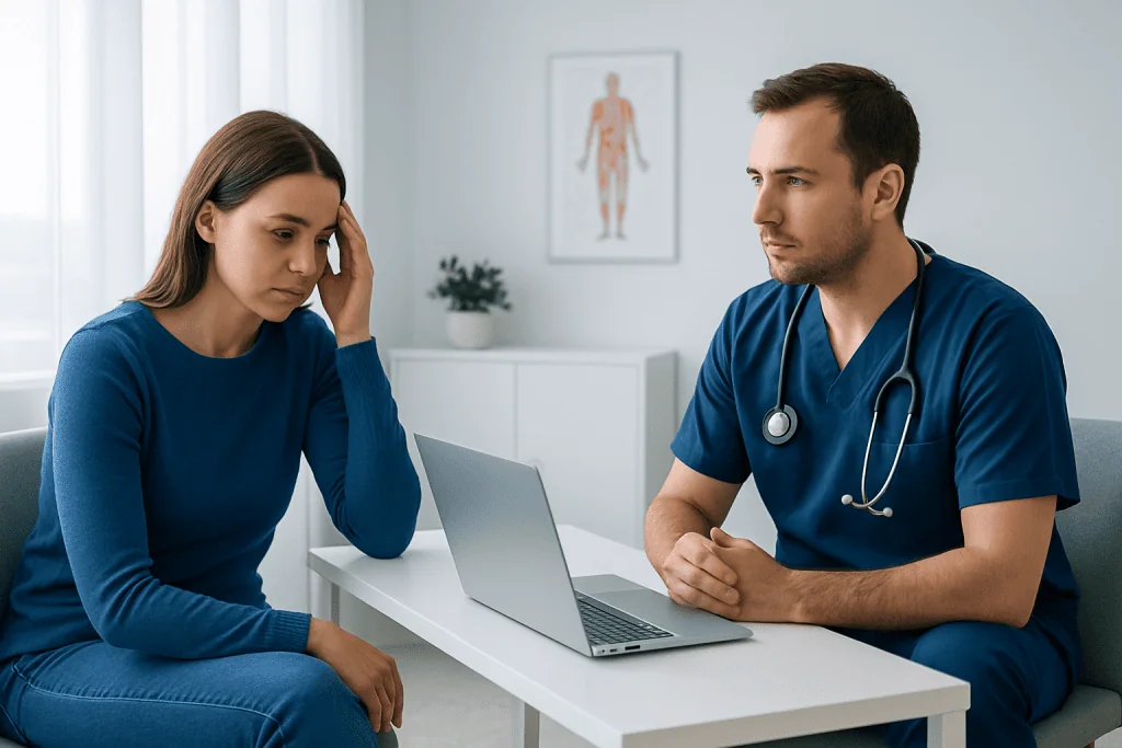 Symptoms that need same-day medical advice — Warning Signs After Returning Home