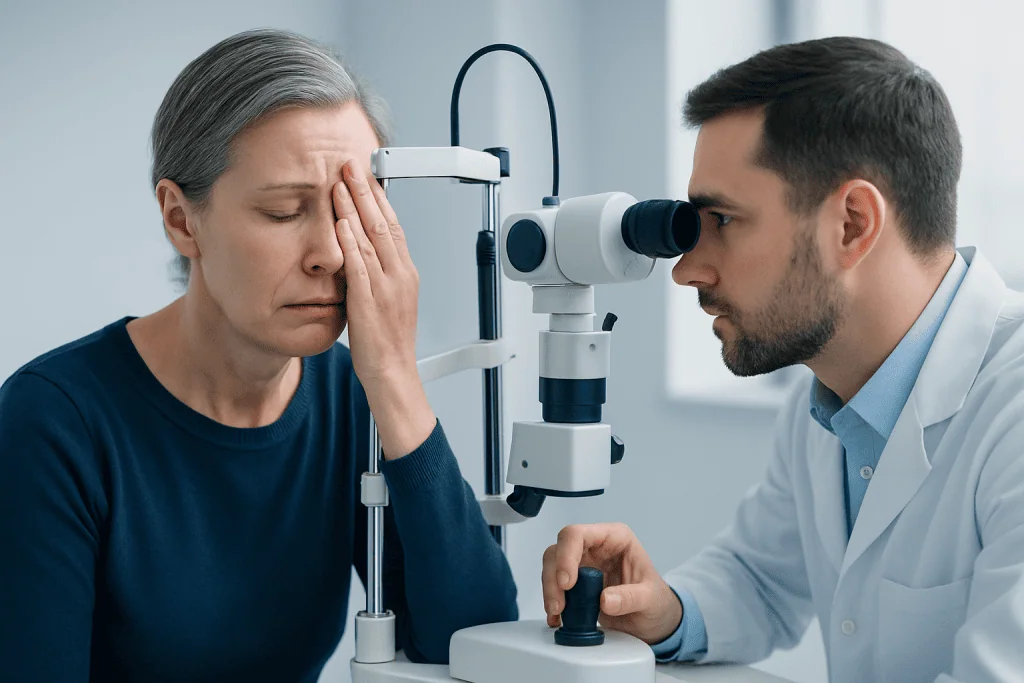 Symptoms That Need Urgent Attention — sudden vision loss in one eye